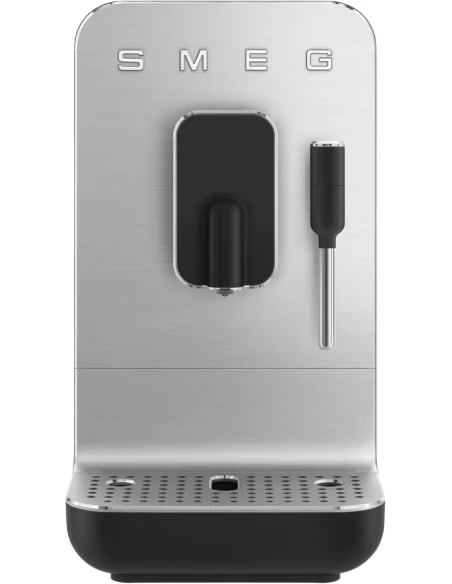 Smeg - Automatic Coffee Machine with Steam Wand - Black