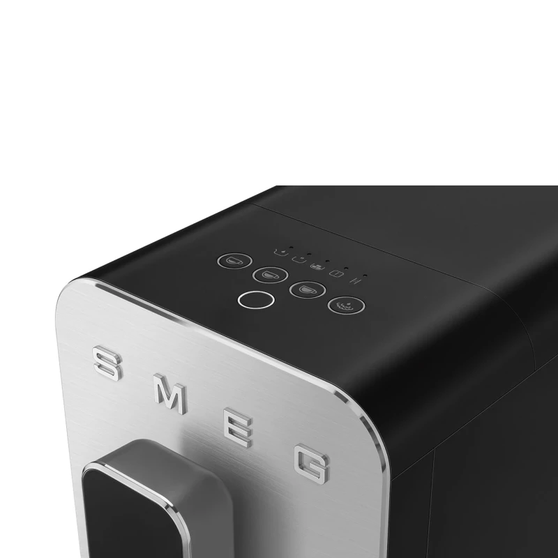 Smeg - Macchina da Caffè Automatica con Lancia a Vapore - Nero