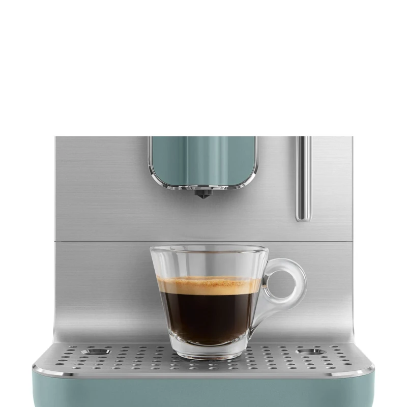 Smeg - Automatic Coffee Machine with Steam Wand - Emerald Green