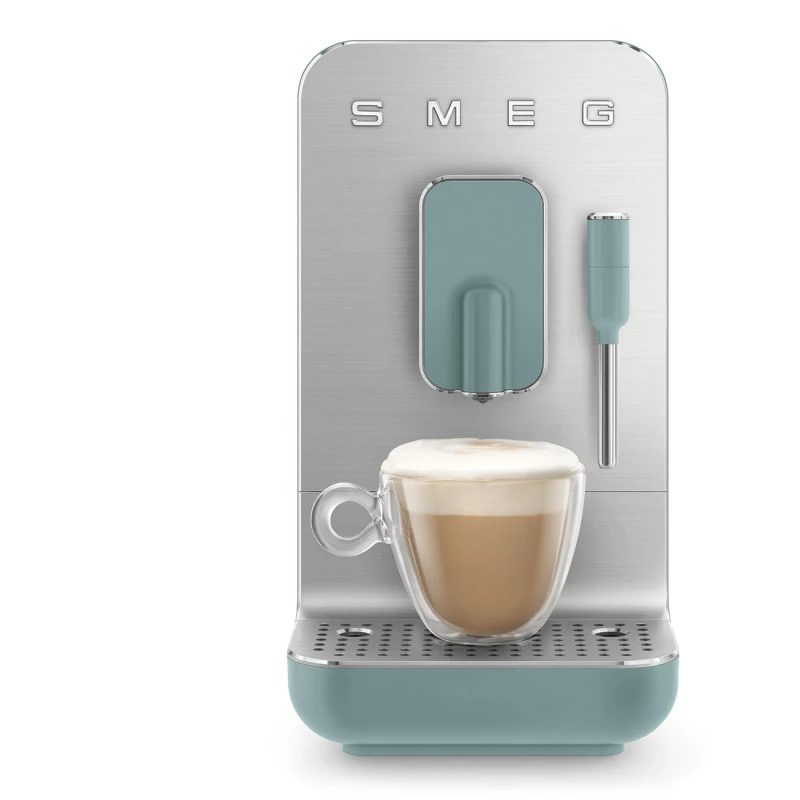 Smeg - Macchina da Caffè Automatica con Lancia a Vapore - Verde Smeraldo