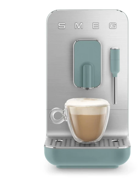 Smeg - Macchina da Caffè Automatica con Lancia a Vapore - Verde Smeraldo