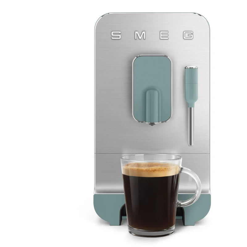 Smeg - Macchina da Caffè Automatica con Lancia a Vapore - Verde Smeraldo