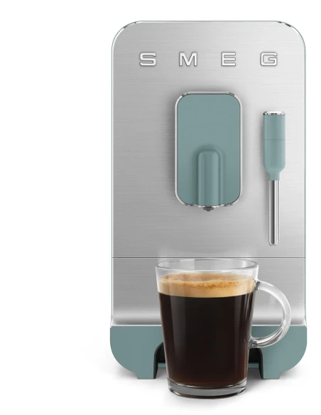Smeg - Automatic Coffee Machine with Steam Wand - Emerald Green
