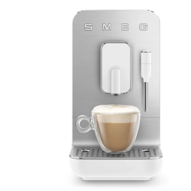 Smeg - Automatic Coffee Machine with Steam Wand - White