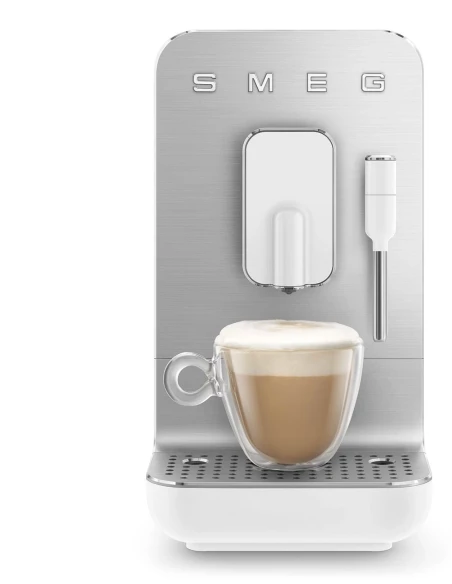 Smeg - Automatic Coffee Machine with Steam Wand - White