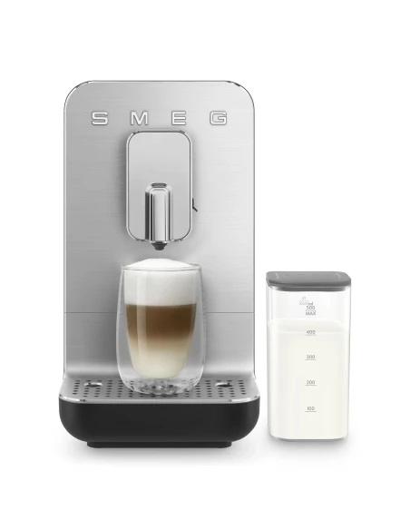 Smeg - Macchina da Caffè Automatica con Sistema Latte - Nero