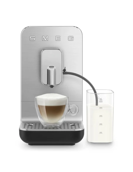 Smeg - Macchina da Caffè Automatica con Sistema Latte - Nero