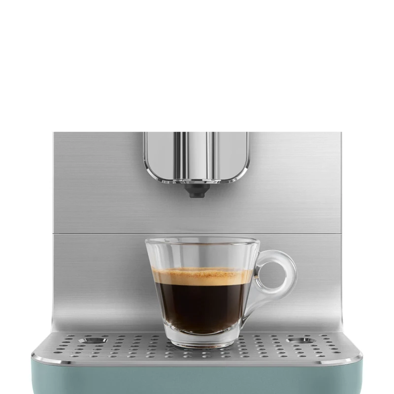 Smeg - Macchina da Caffè Automatica con Sistema Latte - Verde Smeraldo