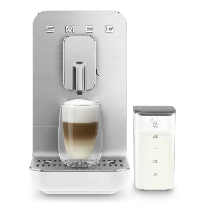Smeg - Macchina da Caffè Automatica con Sistema Latte - Bianco