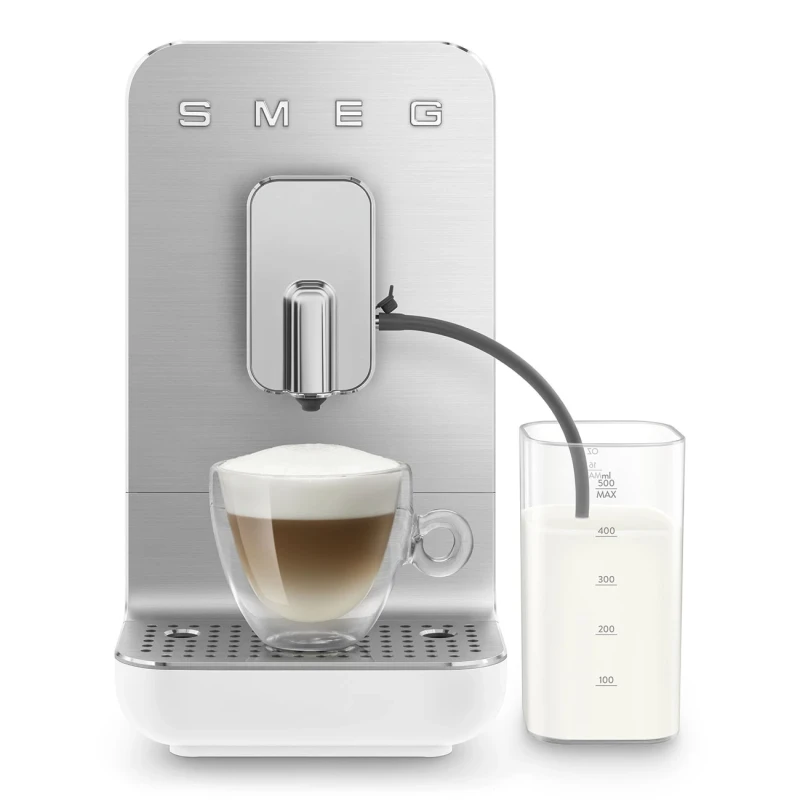 Smeg - Macchina da Caffè Automatica con Sistema Latte - Bianco