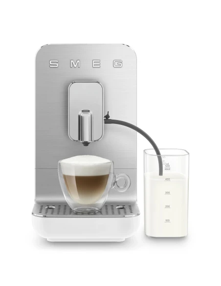 Smeg - Macchina da Caffè Automatica con Sistema Latte - Bianco