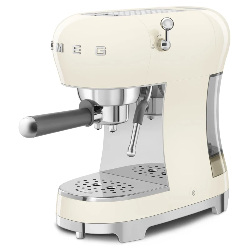 Smeg - Macchina da Caffè Espresso Manuale - Panna
