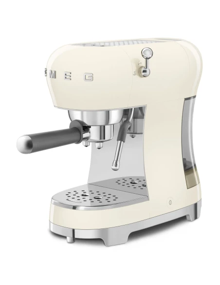 Smeg - Macchina da Caffè Espresso Manuale - Panna