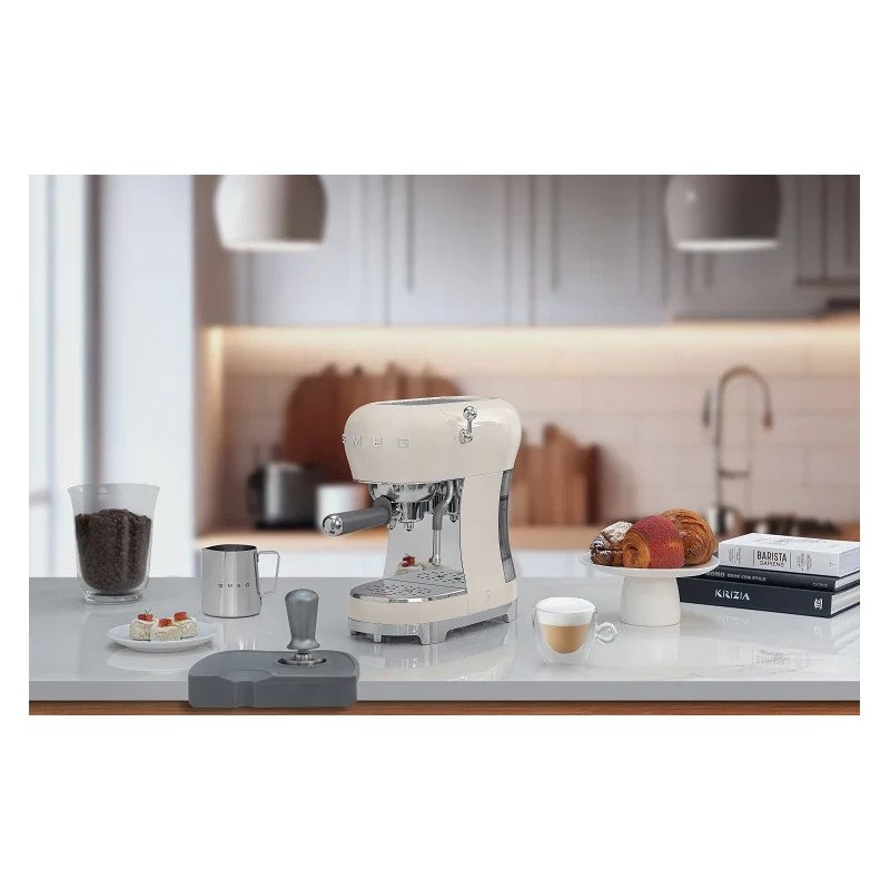 Smeg - Manual Espresso Coffee Machine - Cream