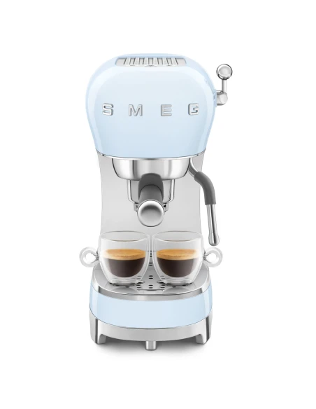 Smeg - Macchina da Caffè Espresso Manuale - Azzurro