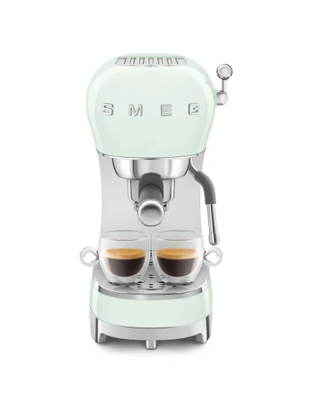 Smeg - Macchina da Caffè Espresso Manuale - Verde Pastello