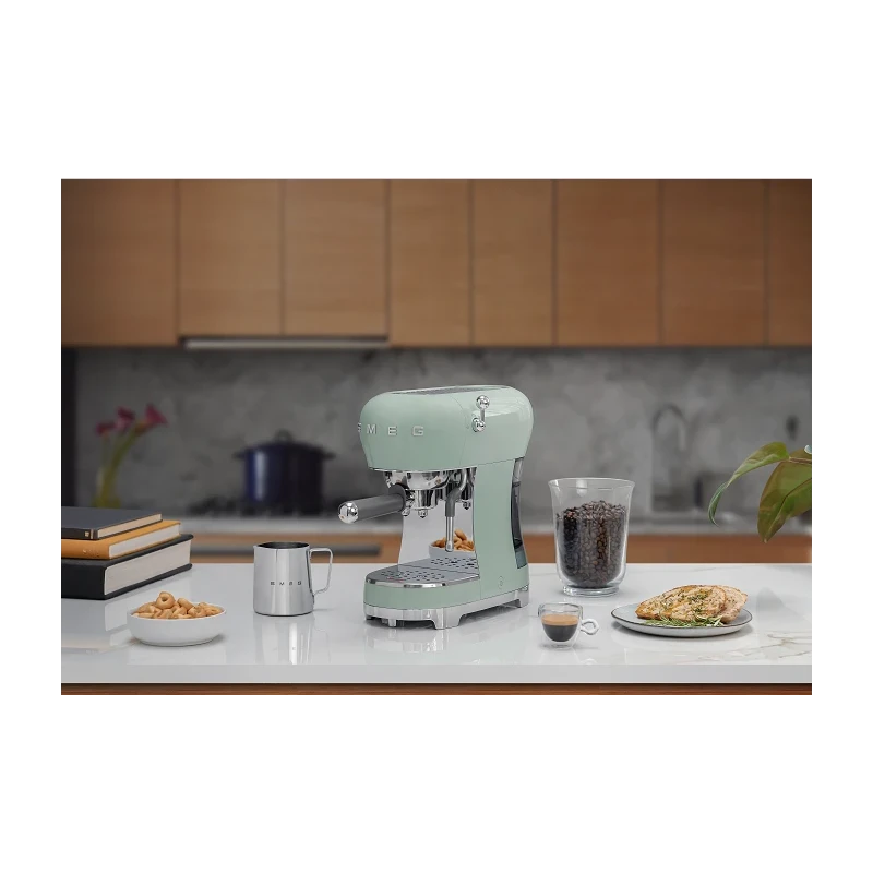 Smeg - Manual Espresso Coffee Machine - Pastel Green