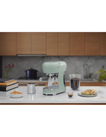 Smeg - Manual Espresso Coffee Machine - Pastel Green