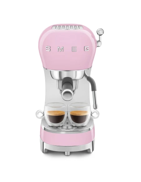 Smeg - Macchina da Caffè Espresso Manuale - Rosa