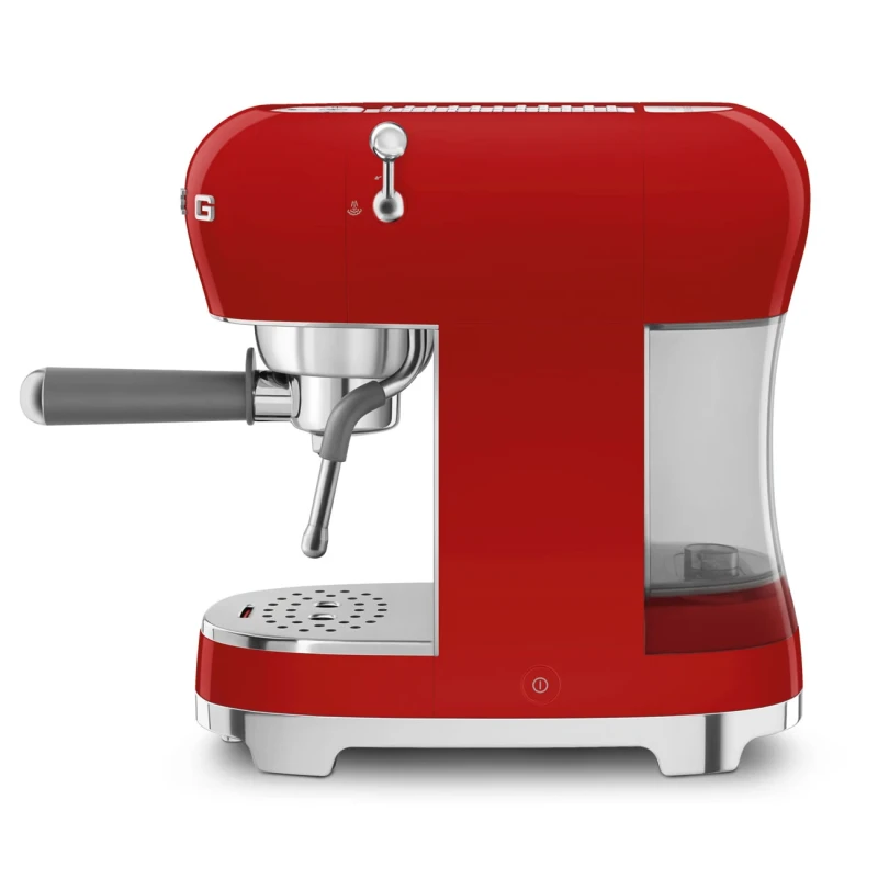 Smeg - Macchina da Caffè Espresso Manuale - Rosso