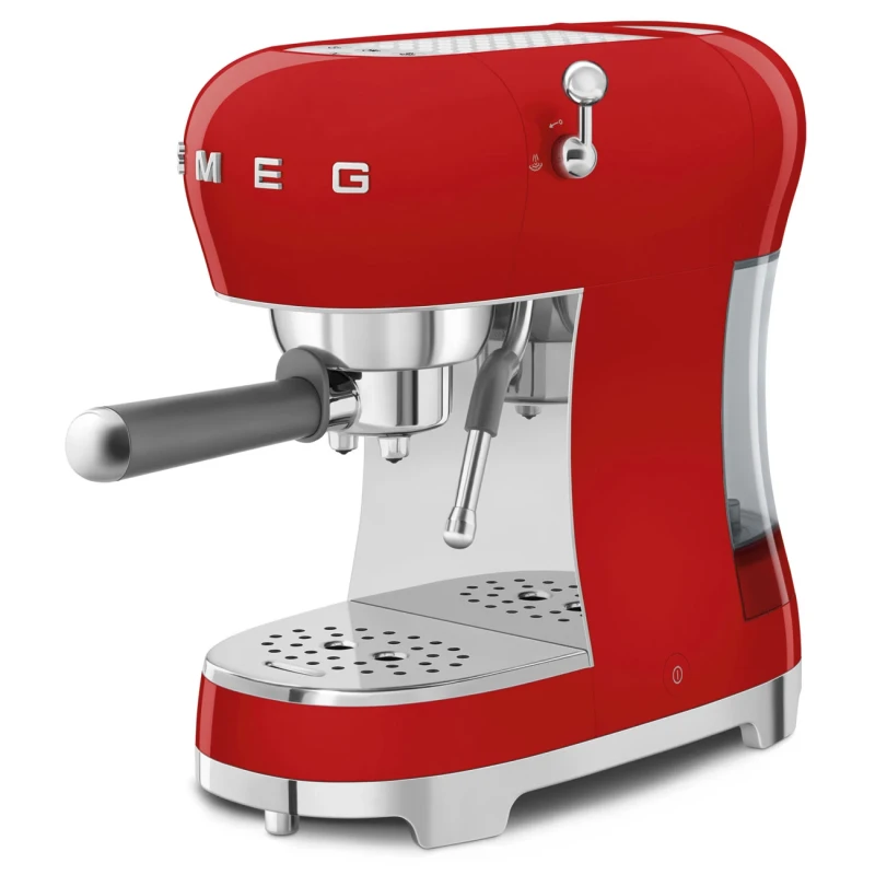 Smeg - Macchina da Caffè Espresso Manuale - Rosso