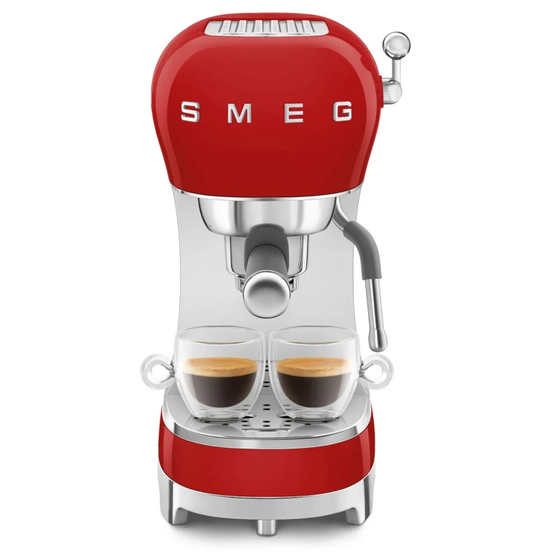 Smeg - Macchina da Caffè Espresso Manuale - Rosso