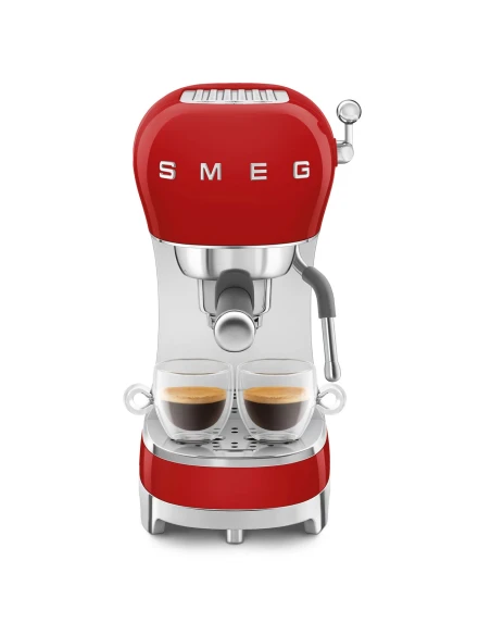 Smeg - Manual Espresso Coffee Machine - Red