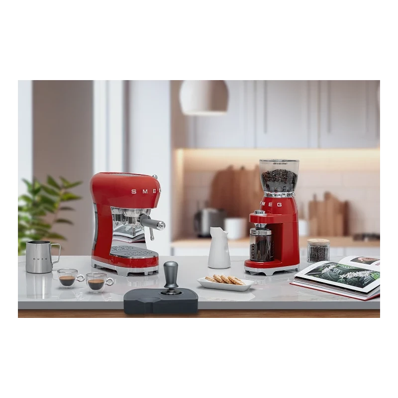 Smeg - Manual Espresso Coffee Machine - Red