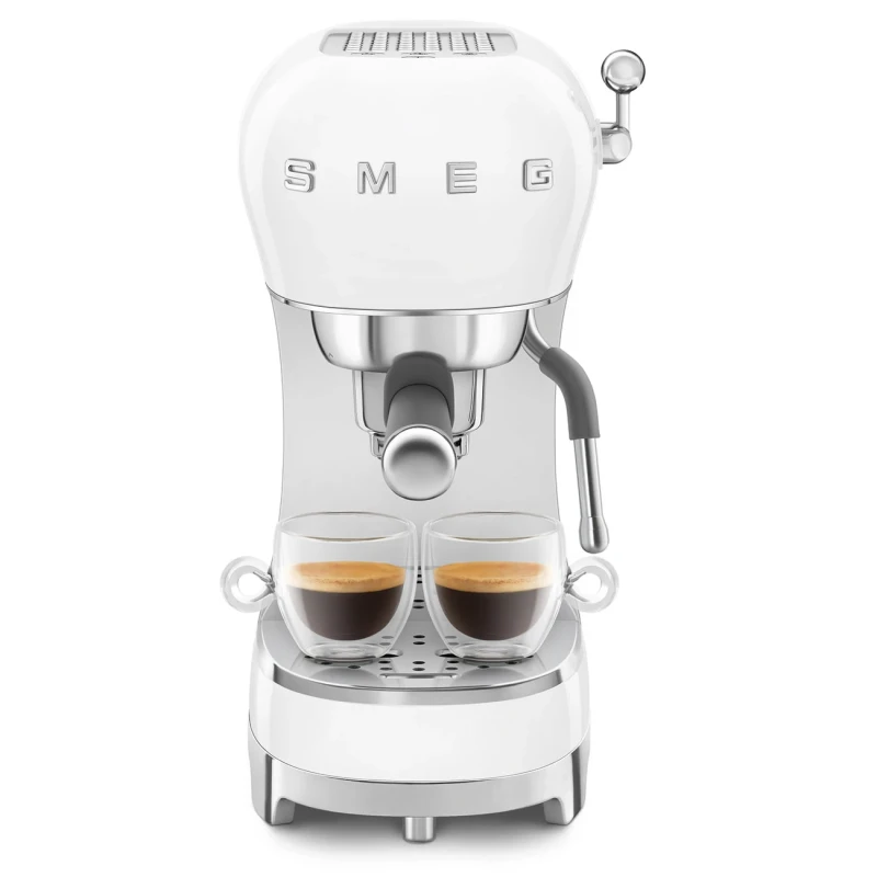 Smeg - Macchina da Caffè Espresso Manuale - Bianco