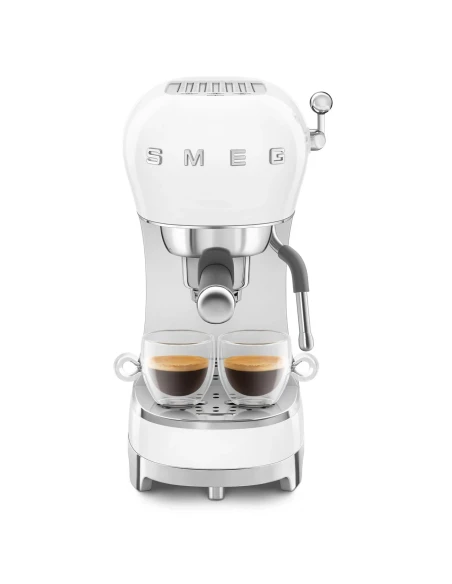 Smeg - Macchina da Caffè Espresso Manuale - Bianco
