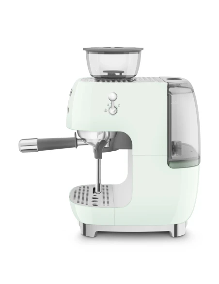 Smeg - Manual Espresso Machine with Grinder - Pastel Green