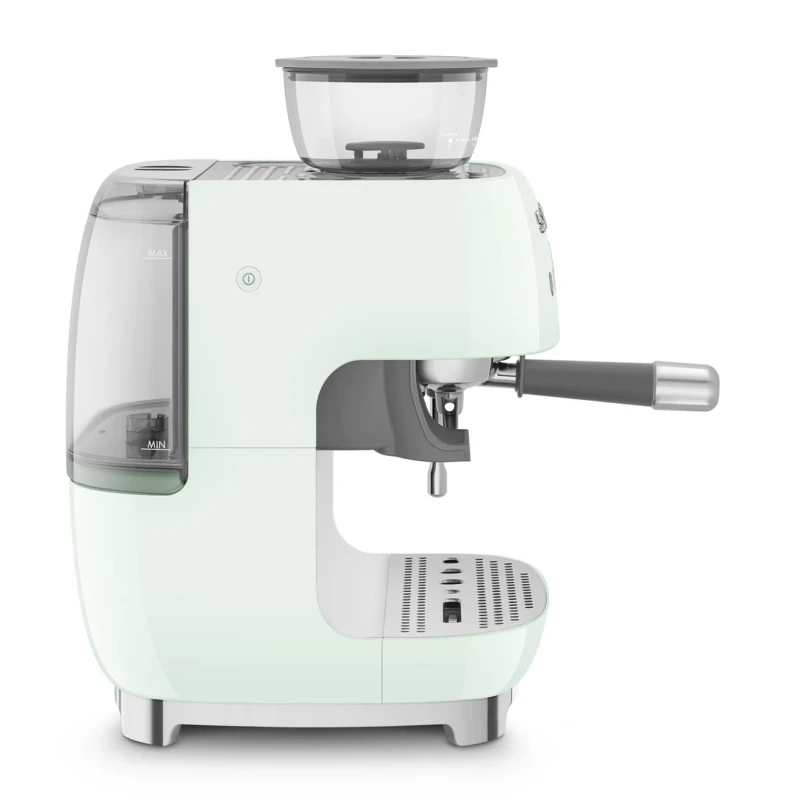 Smeg - Manual Espresso Machine with Grinder - Pastel Green