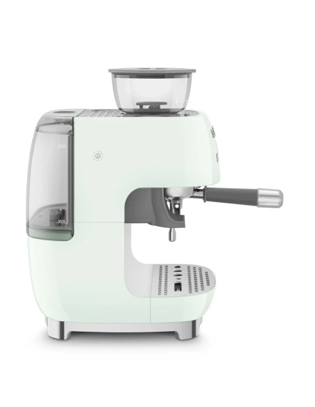 Smeg - Manual Espresso Machine with Grinder - Pastel Green