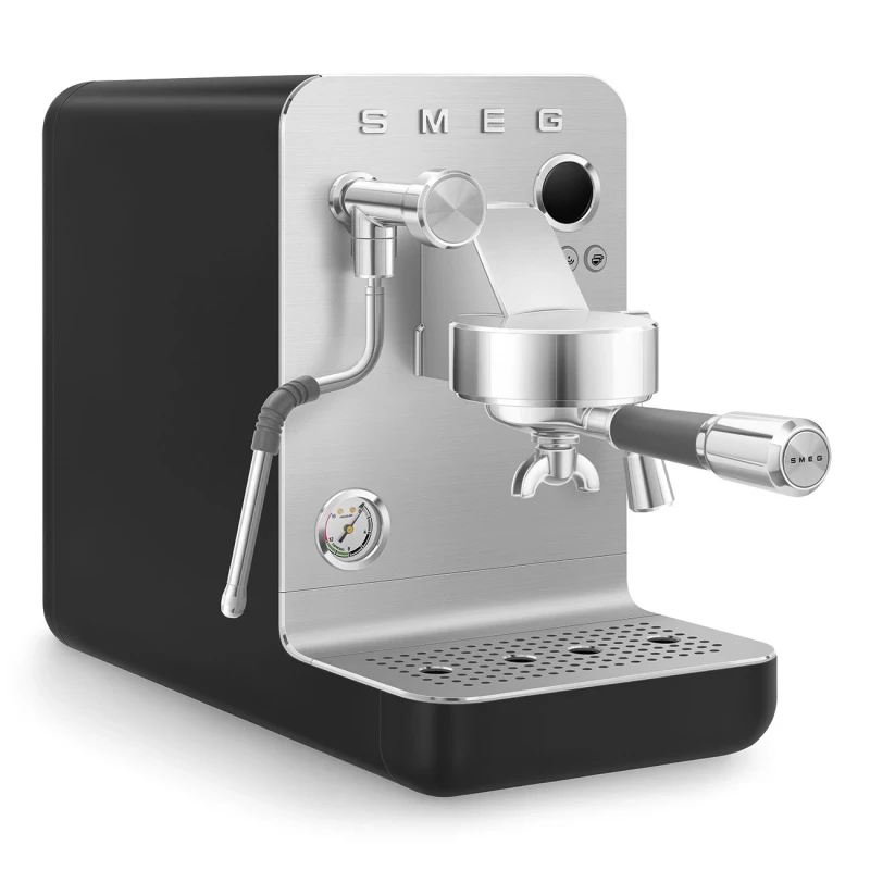 Smeg - Minipro Manual Espresso Machine - Matte Black