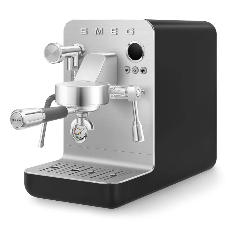 Smeg - Minipro Manual Espresso Machine - Matte Black
