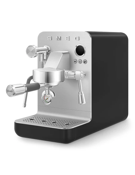 Smeg - Macchina per Caffè Espresso Manuale Minipro - Nero Opaco
