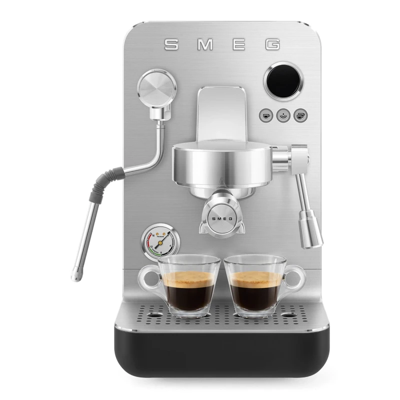 Smeg - Macchina per Caffè Espresso Manuale Minipro - Nero Opaco