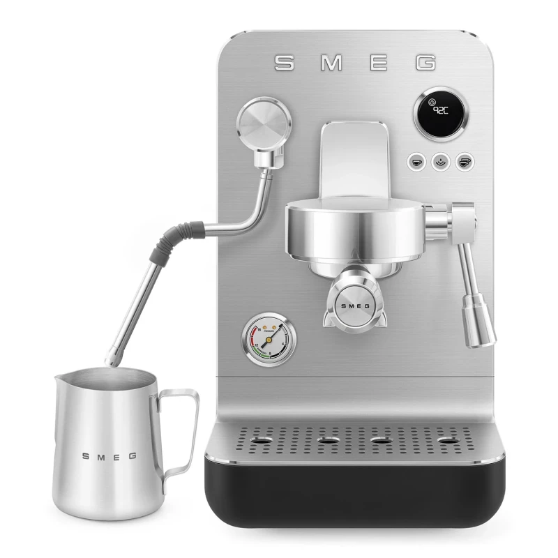 Smeg - Minipro Manual Espresso Machine - Matte Black