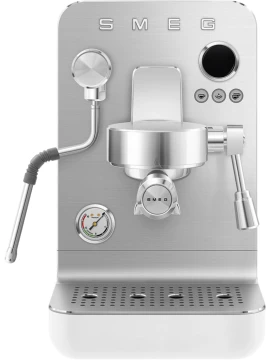 Smeg - Minipro Manual Espresso Machine - Matte White