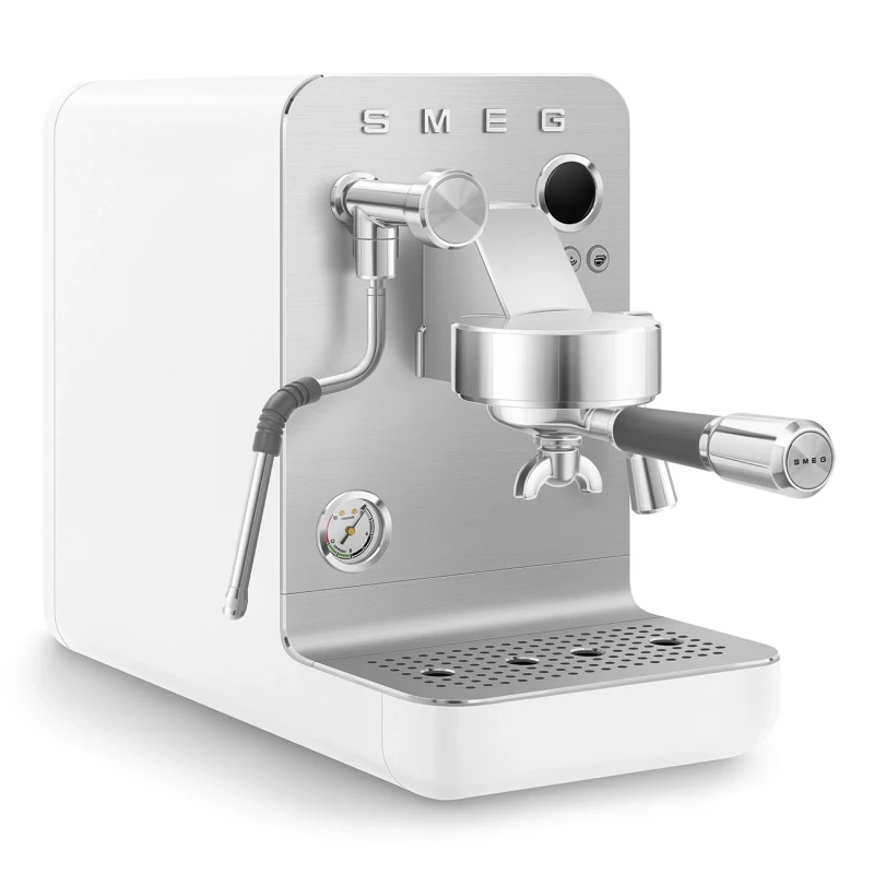 Smeg - Minipro Manual Espresso Machine - Matte White