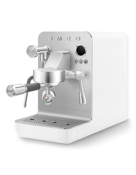 Smeg - Macchina per Caffè Espresso Manuale Minipro - Bianco Opaco