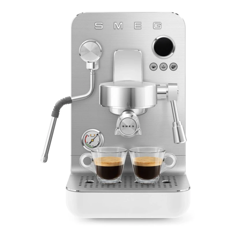 Smeg - Macchina per Caffè Espresso Manuale Minipro - Bianco Opaco