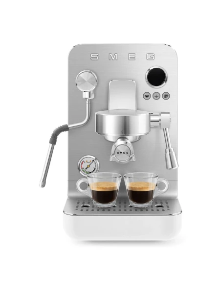 Smeg - Macchina per Caffè Espresso Manuale Minipro - Bianco Opaco