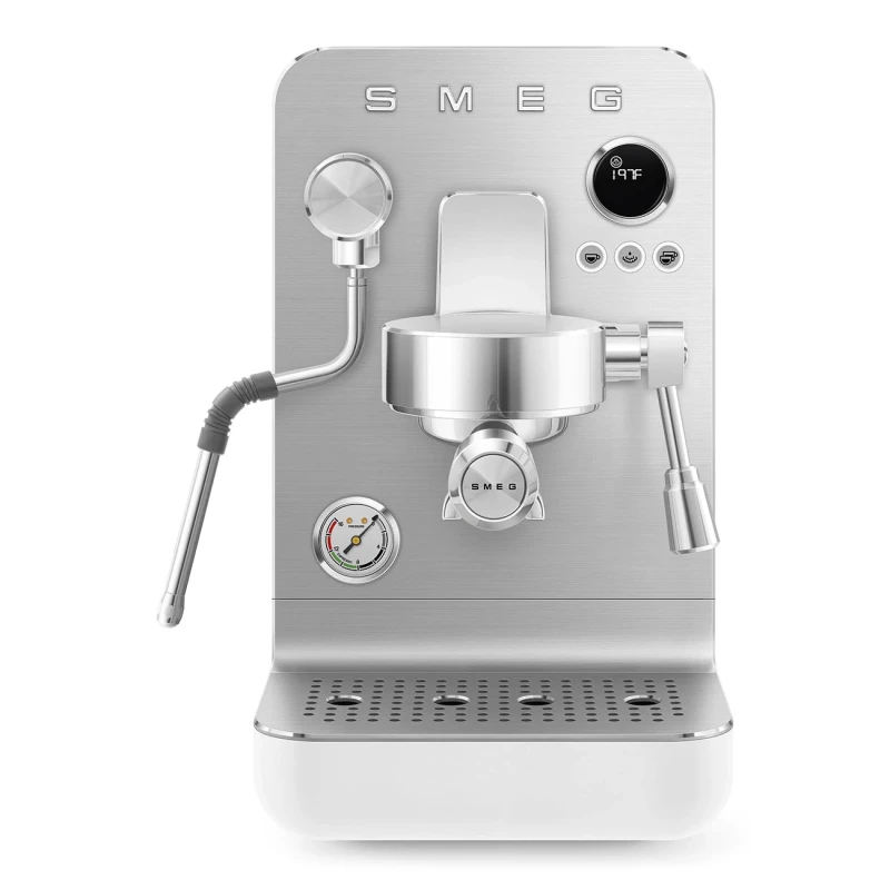 Smeg - Minipro Manual Espresso Machine - Matte White