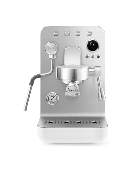 Smeg - Minipro Manual Espresso Machine - Matte White