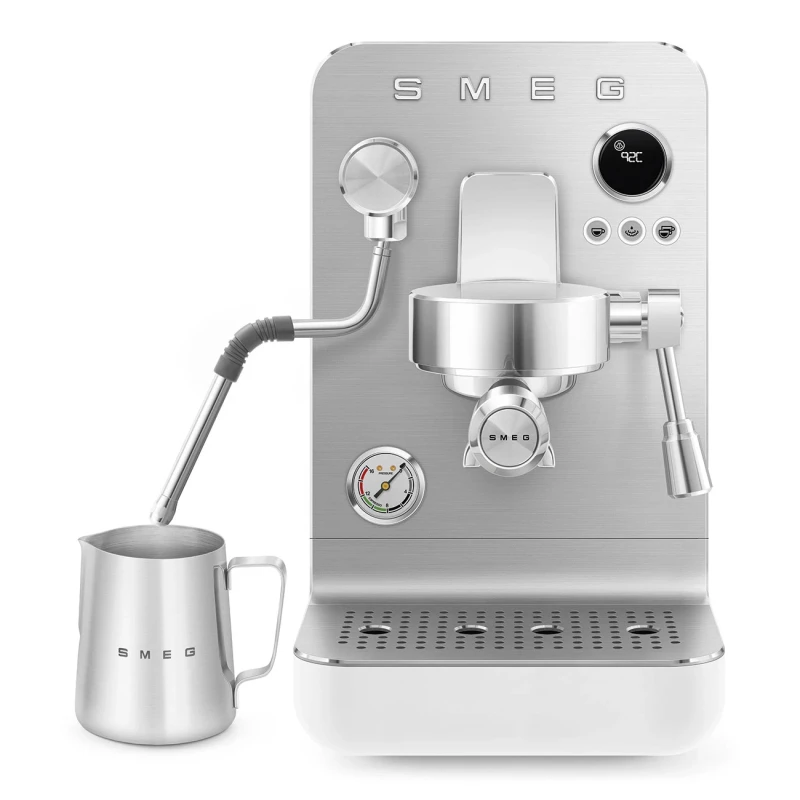 Smeg - Macchina per Caffè Espresso Manuale Minipro - Bianco Opaco