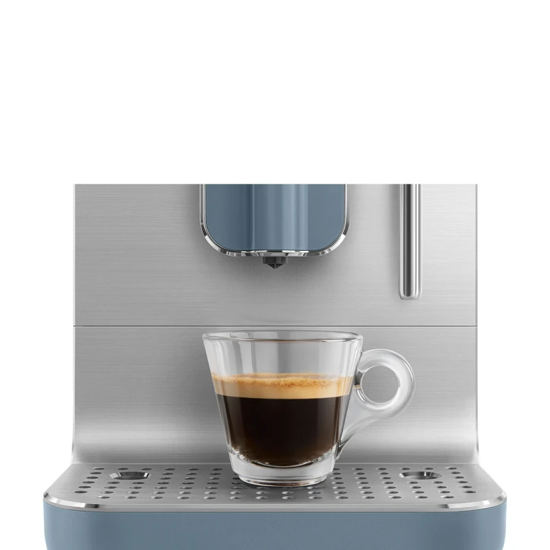 Smeg - Macchina da Caffè Automatica con Lancia a Vapore - Storm Blue