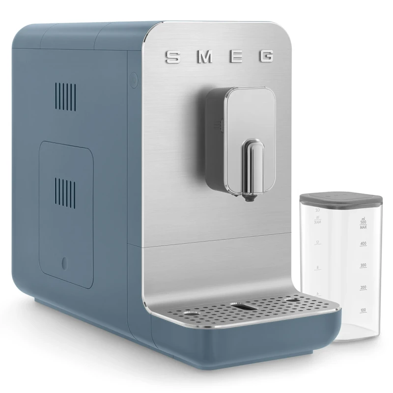 Smeg - Macchina da Caffè Automatica con Sistema Latte - Storm Blue