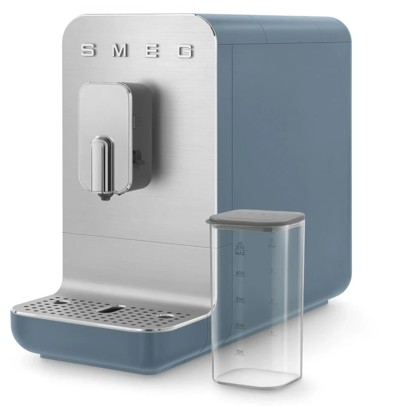 Smeg - Macchina da Caffè Automatica con Sistema Latte - Storm Blue