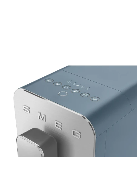 Smeg - Macchina da Caffè Automatica con Sistema Latte - Storm Blue